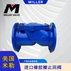 进口橡胶瓣止回阀